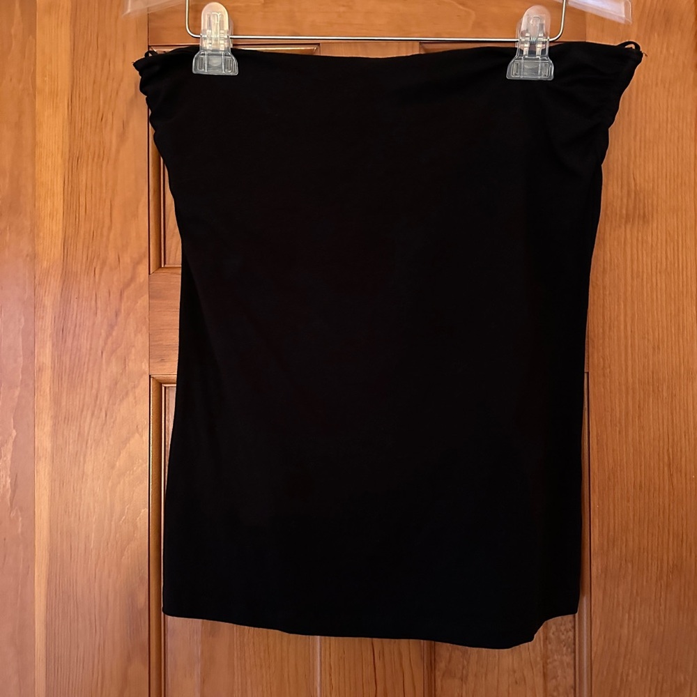 H&M Black Strapless Top